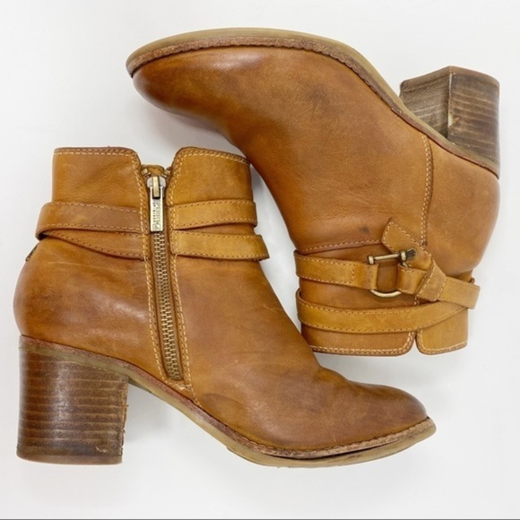 Sperry Top Sider Chelton Leather Ankle Boots Brown 7 - Picture 6 of 9